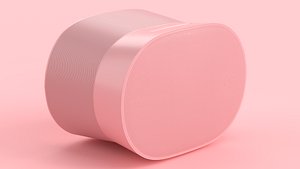 Smart Speaker Pink 3D model