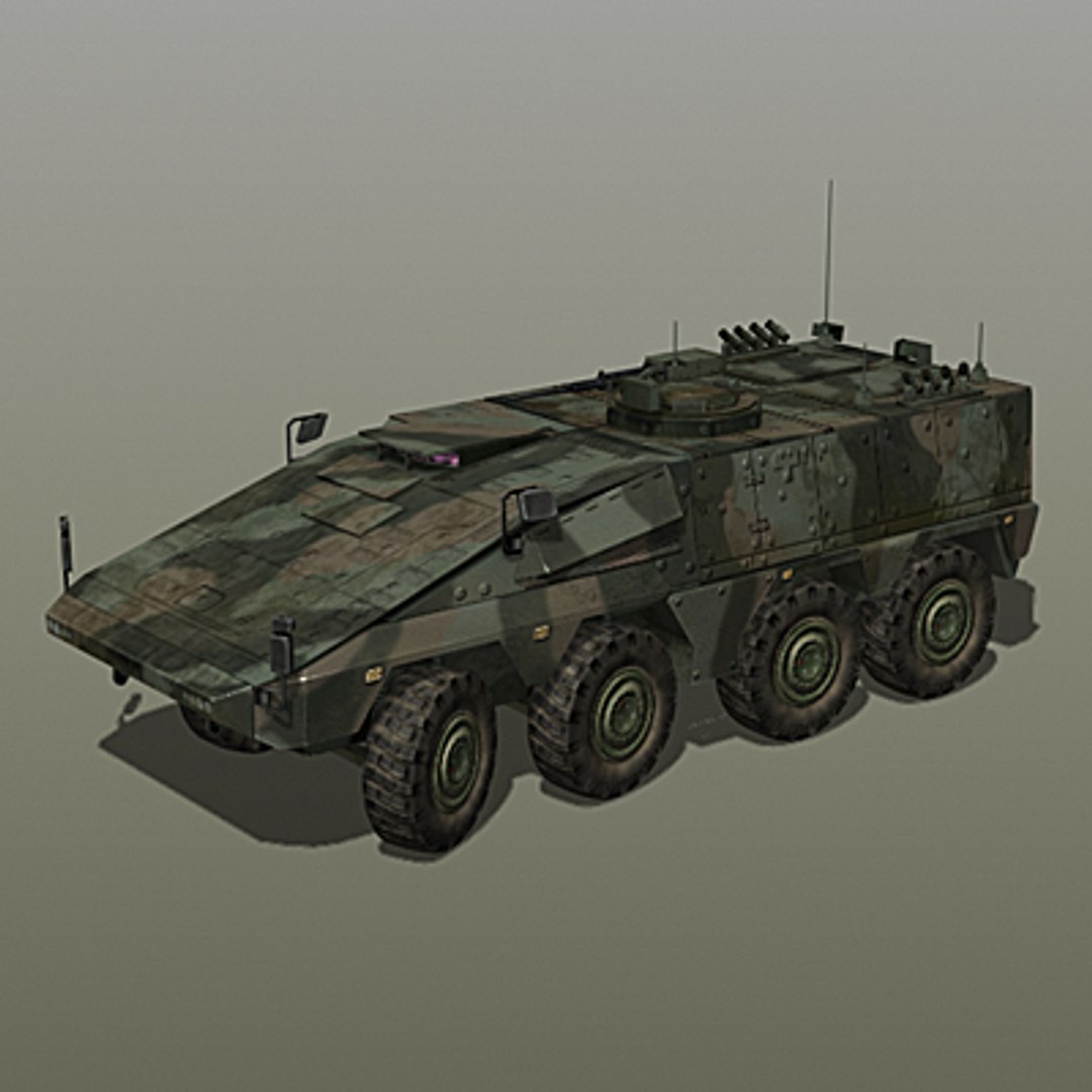 3d Ghk Boxer Combat Vehicle Model