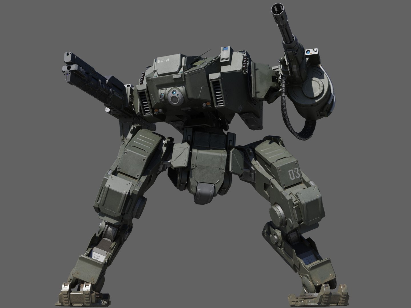 mech fighter 3D model https://p.turbosquid.com/ts-thumb/a4/JszAJG/vnBMgSvf/mech_7/jpg/1497255435/1920x1080/fit_q87/6bef61df8ea1ab3e9a8712eceb4b66f871ff10f1/mech_7.jpg