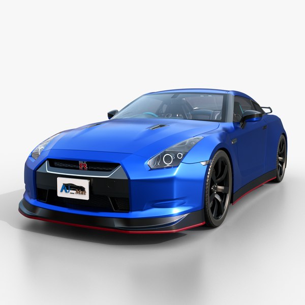 nissan r35 01 3D model