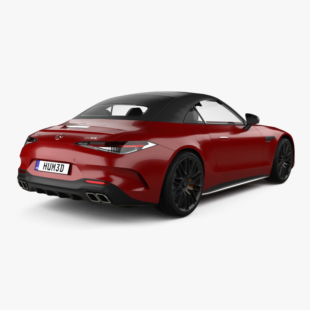 3D Mercedes-Benz SL-class AMG 63 2022 - TurboSquid 2037733