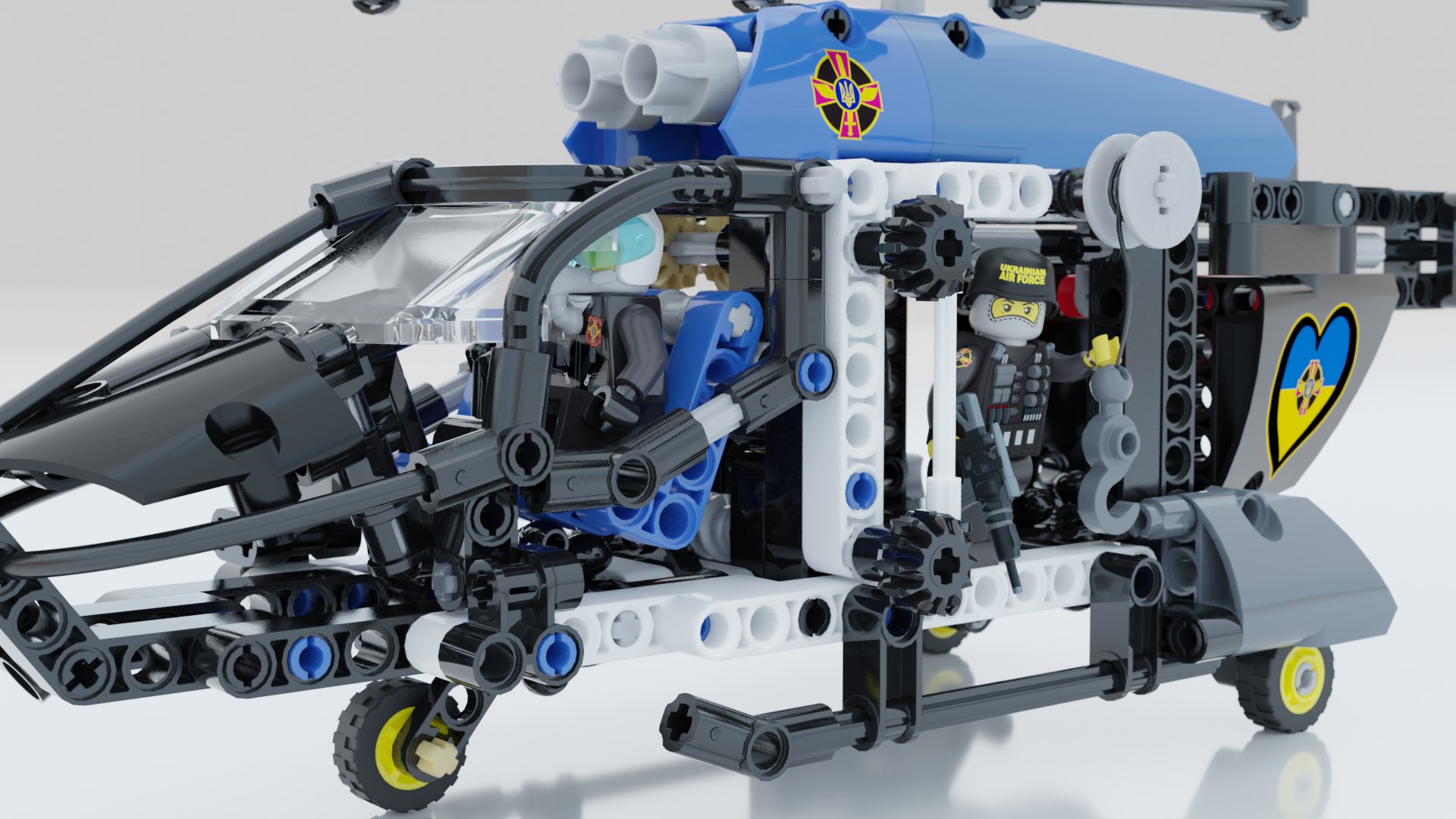 Lego Helicopter UA Air Force 3D model https://p.turbosquid.com/ts-thumb/a4/SbnJ5r/2W/29/png/1646555198/1920x1080/fit_q87/5de6d8efab9b2f59066f8171d8a57defe1b15359/29.jpg