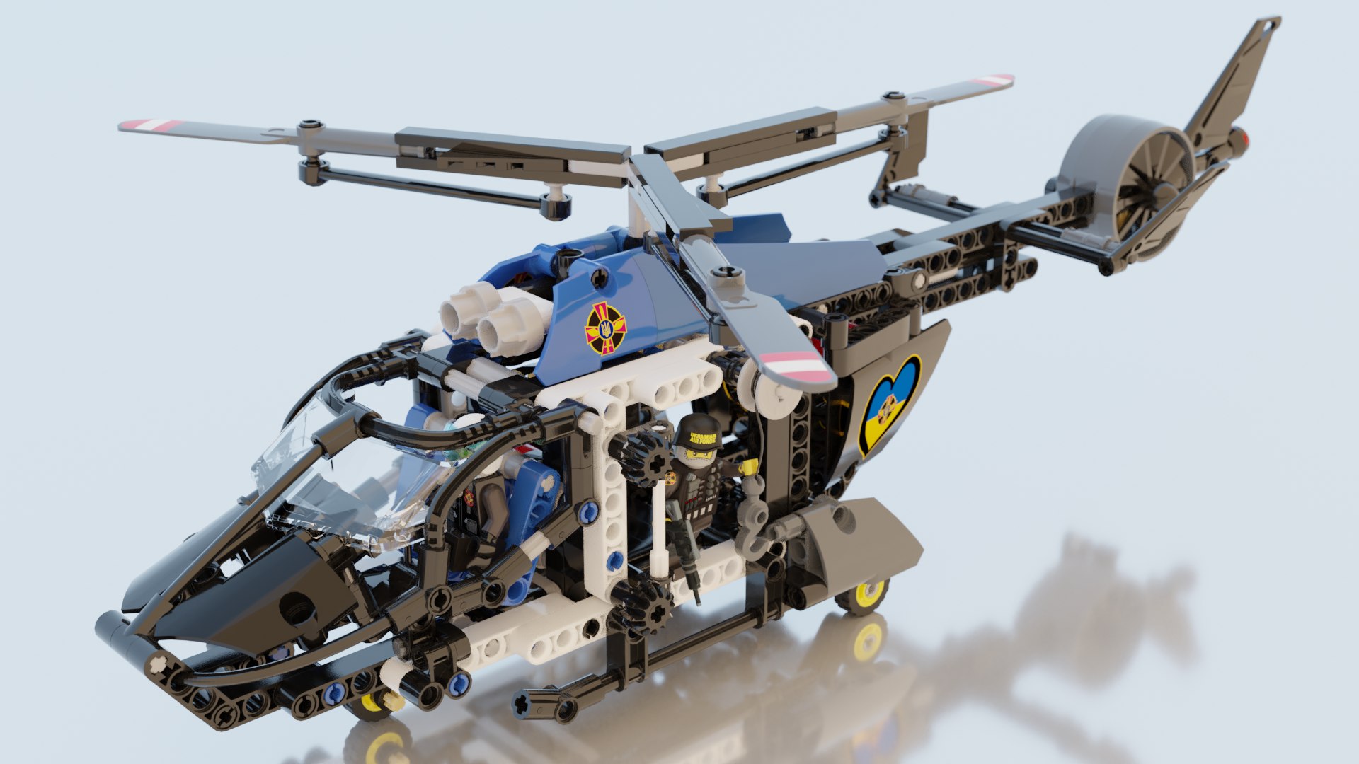 Lego Helicopter UA Air Force 3D model https://p.turbosquid.com/ts-thumb/a4/SbnJ5r/oh/16/png/1646555203/1920x1080/fit_q87/4294b172bd53cbd6590719bf2b644a18244f7f07/16.jpg