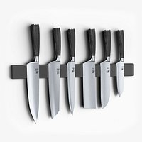 Japanese Knives Magnet Set