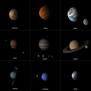 Solar System 3D Models for Download | TurboSquid