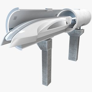 3D Hyperloop model