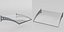 Canopy shelter with glass cover 3D model