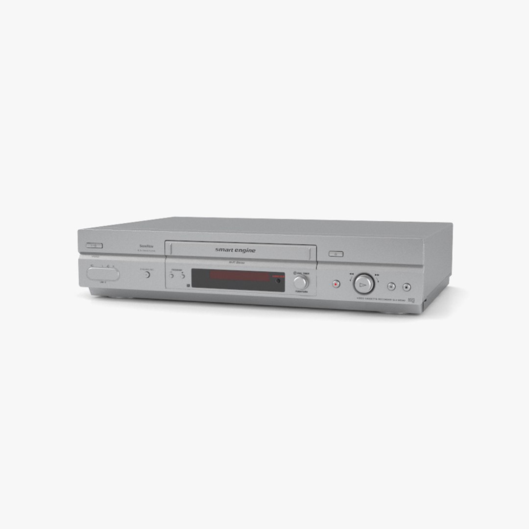 Videocassette recorder 3D TurboSquid 1978542