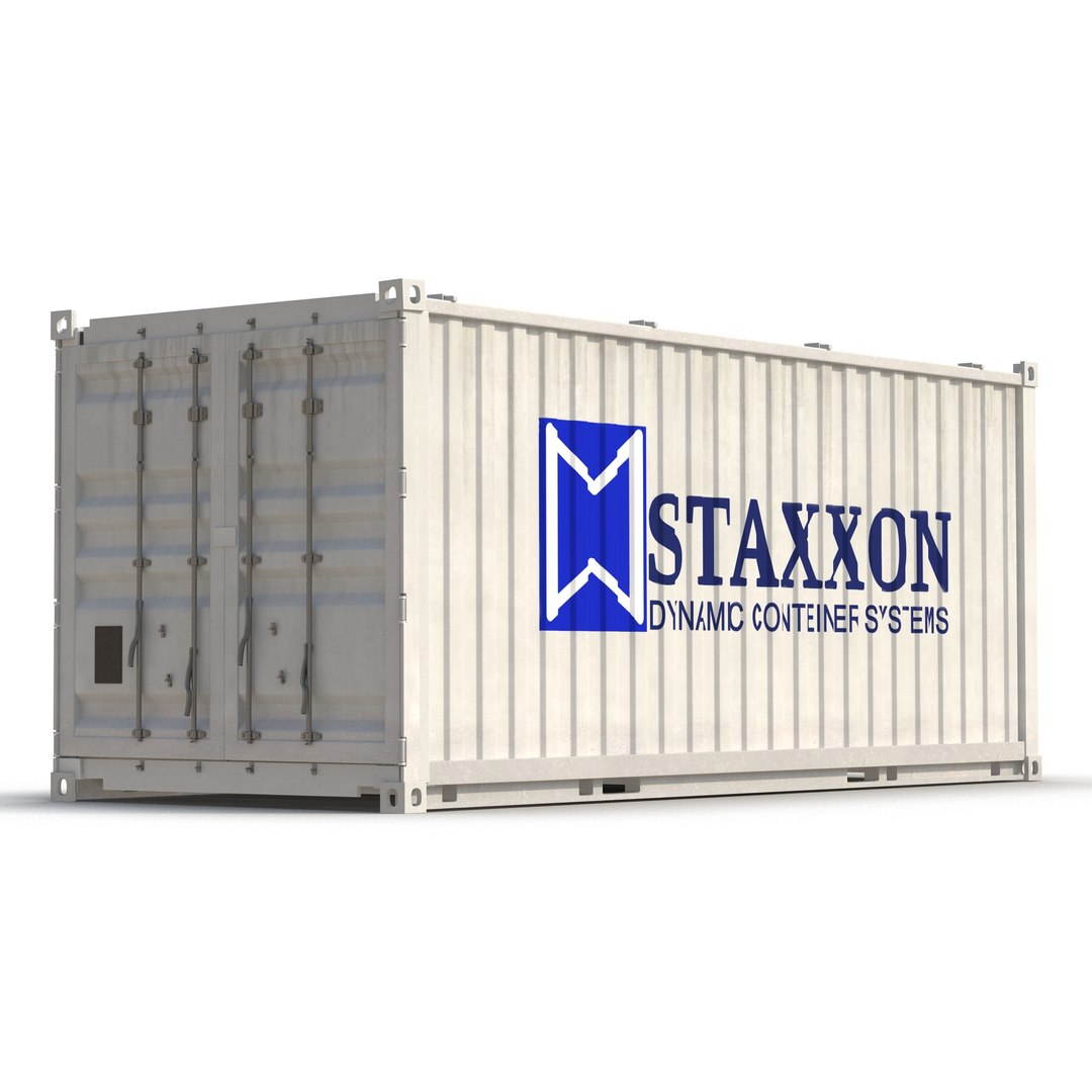Collapsible ISO Container 3D Model 3D model preview