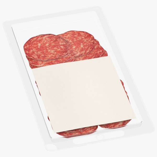 3D model meats packaging 02 01