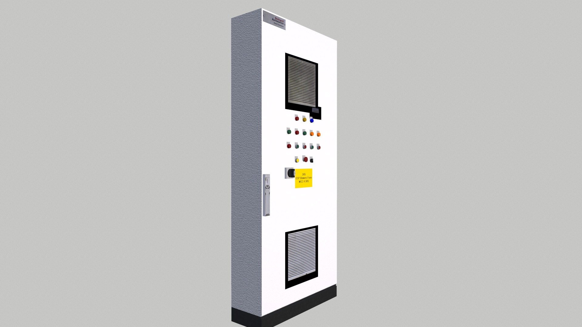 ESP Blowers Panel 3D Model - TurboSquid 2338280