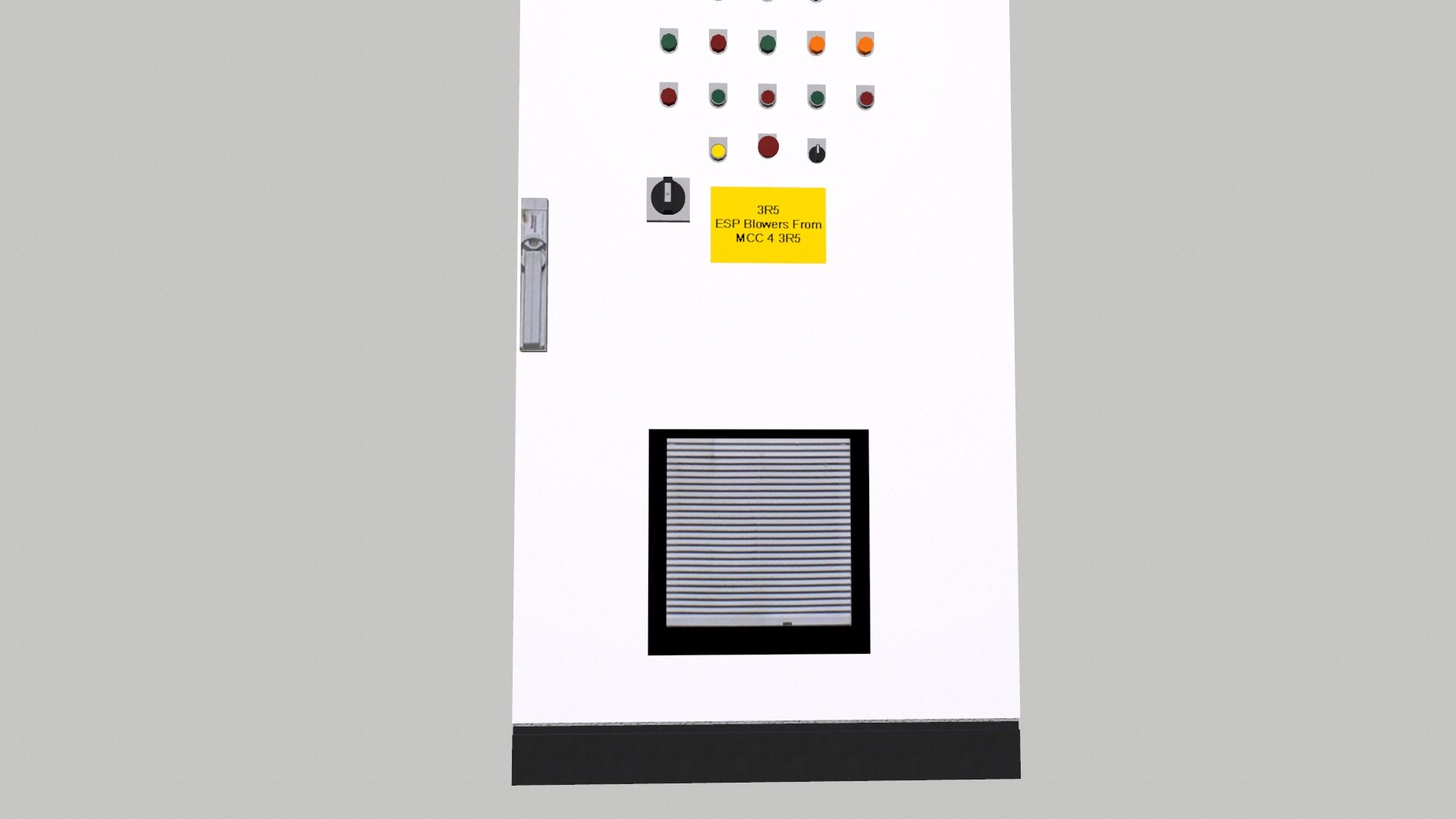 ESP Blowers Panel 3D Model - TurboSquid 2338280