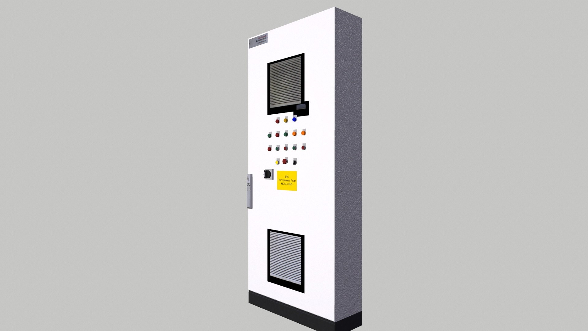 ESP Blowers Panel 3D Model - TurboSquid 2338280