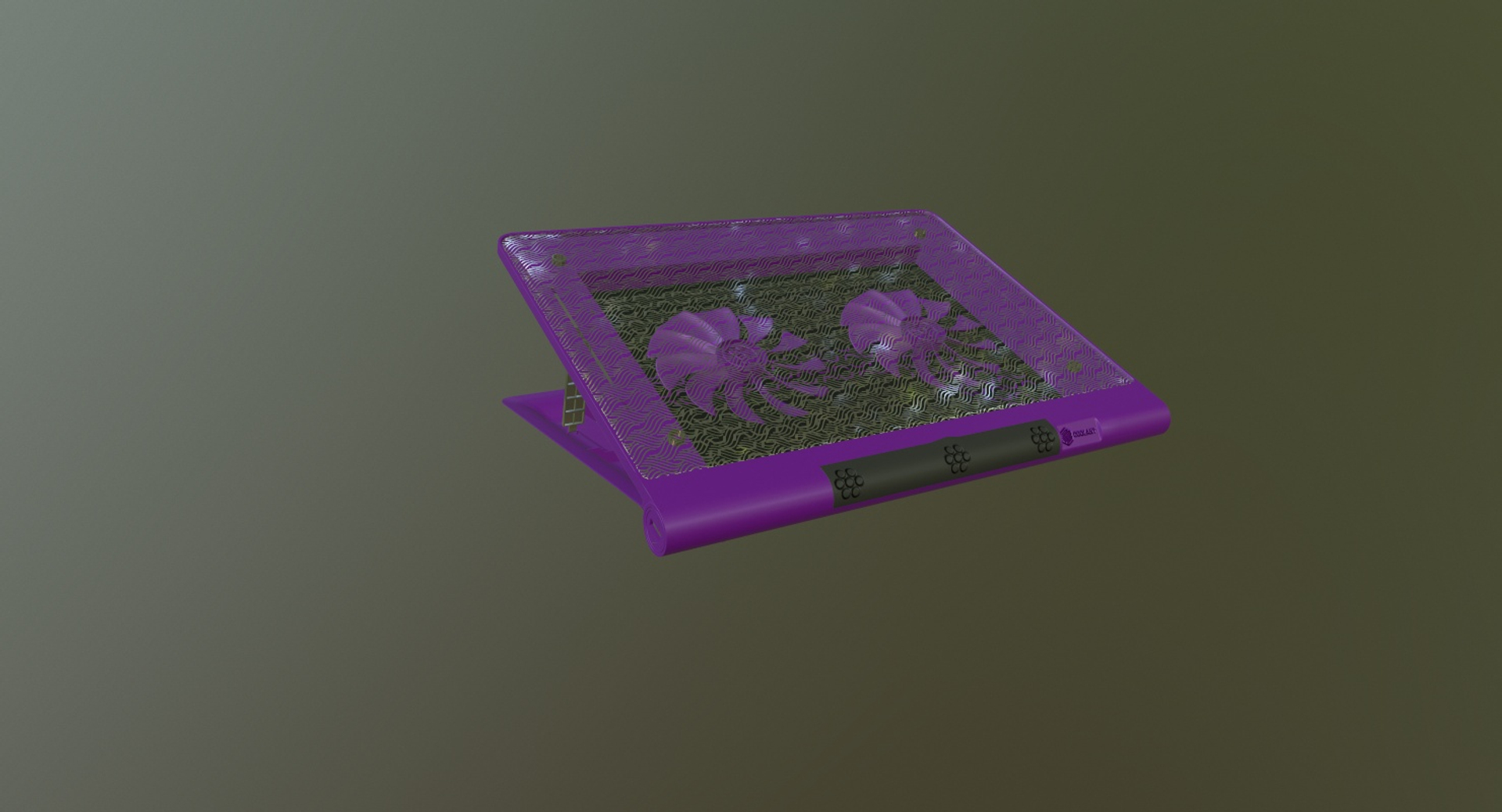 3D laptop cooler type b TurboSquid 1657820