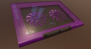 3D laptop cooler type b