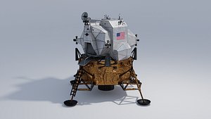 Lunar Lander 4K and 2K Textures