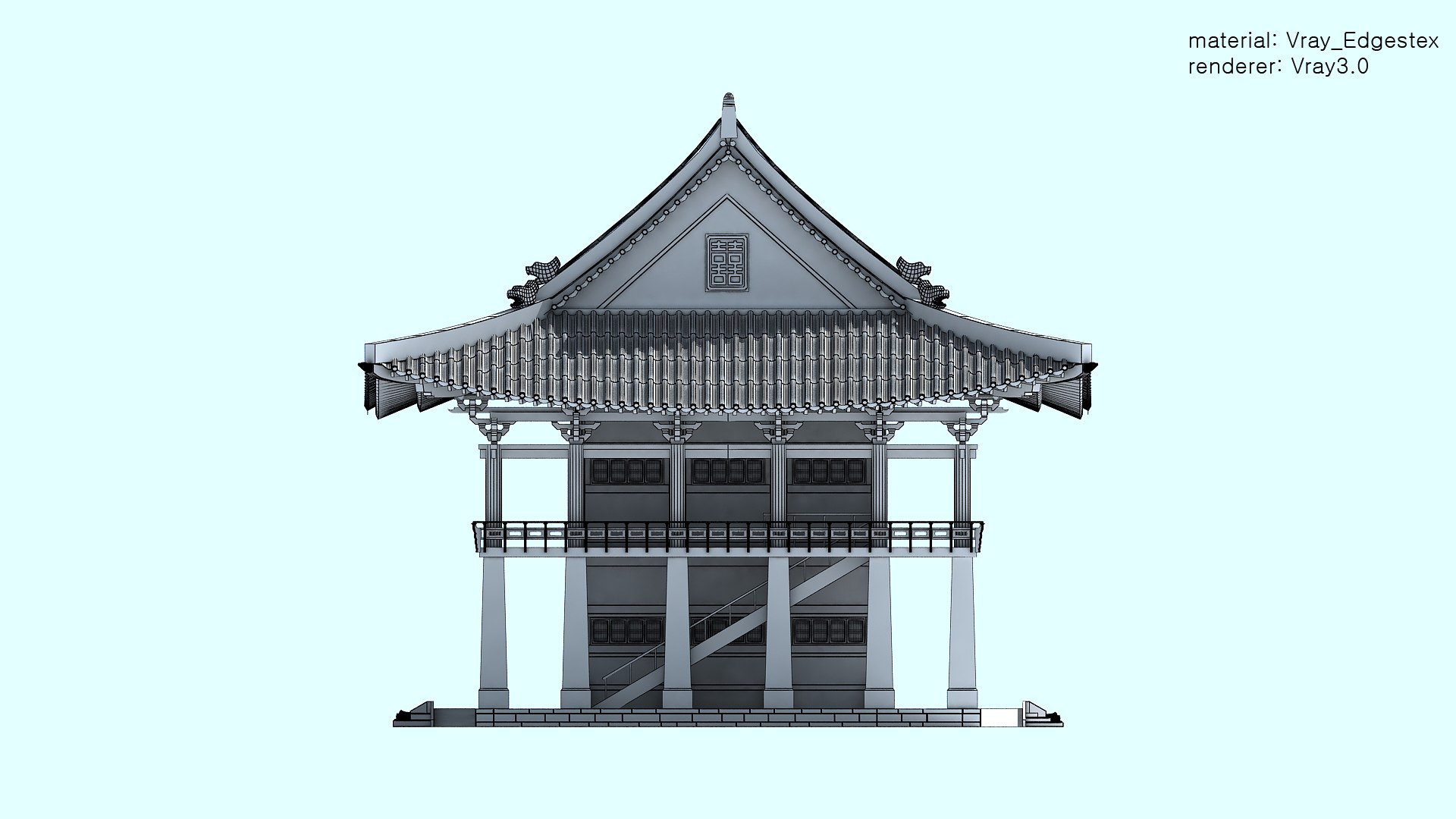 Hanok-banquethall 3D Model - TurboSquid 1198582