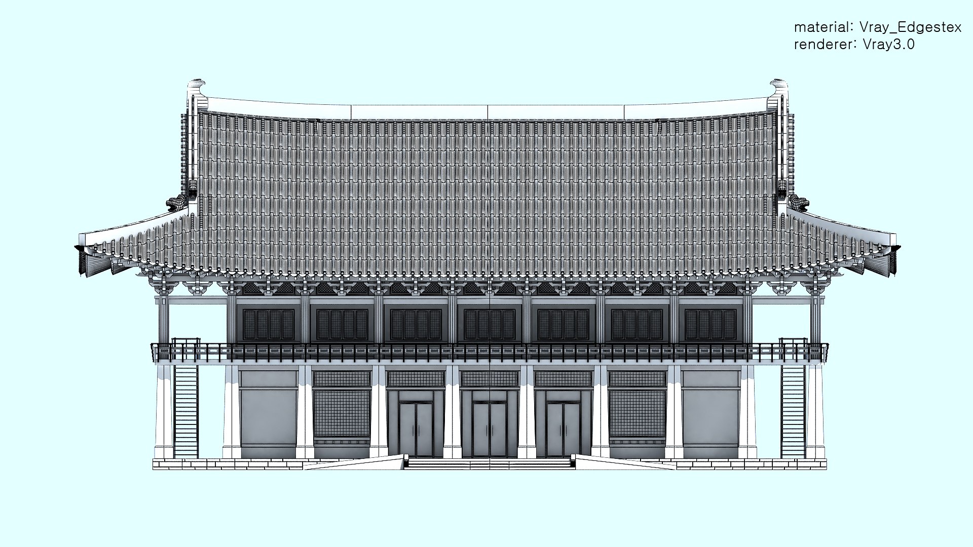 Hanok-banquethall 3D Model - TurboSquid 1198582