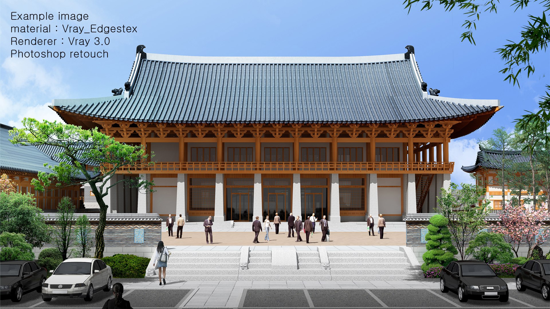 Hanok-banquethall 3D Model - TurboSquid 1198582