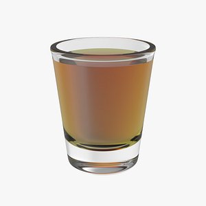 shot glass 3D model