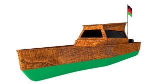 Malawi Wooden Boat