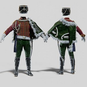 3D model Soldier Napoleon High Rank Officer
