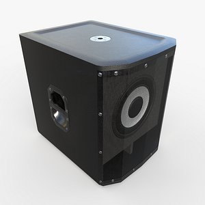 3D Bass Speaker model