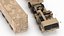 Missile Launcher Sand Camo with Truck 3D