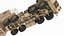 Missile Launcher Sand Camo with Truck 3D