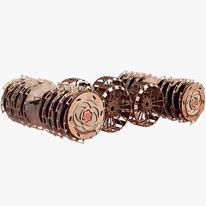 NASA RASSOR Mining Excavator Rover 3D model