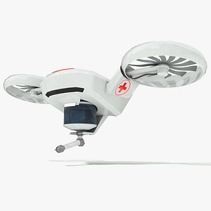 Coronavirus Fighter Emergency Antibacterial Drone