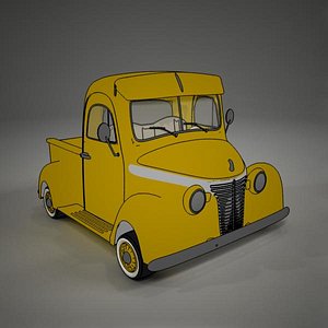 cartoon Studebacker Vray Toon