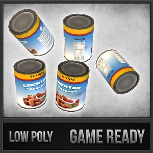 canned cocktail sausages 3d dxf