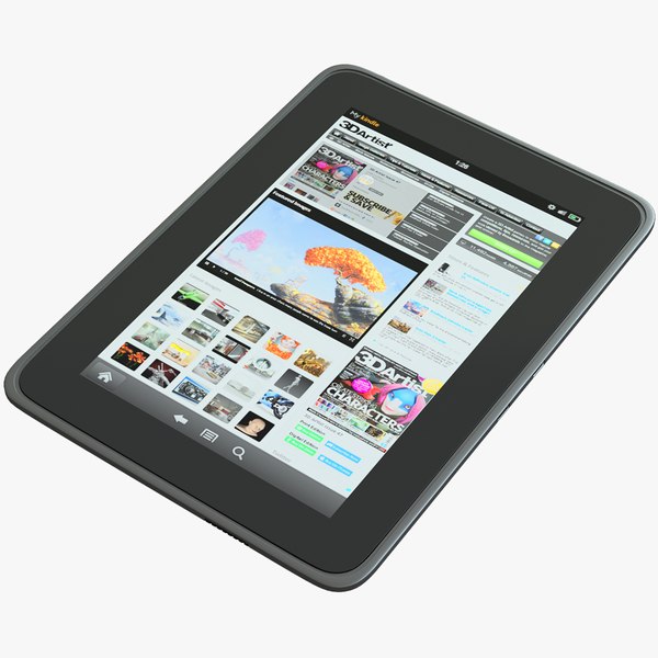 3dsmax kindle hd 7 tablet