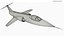 3D Lockheed F-104 Starfighter Aircraft Jet Rigged for Cinema 4D