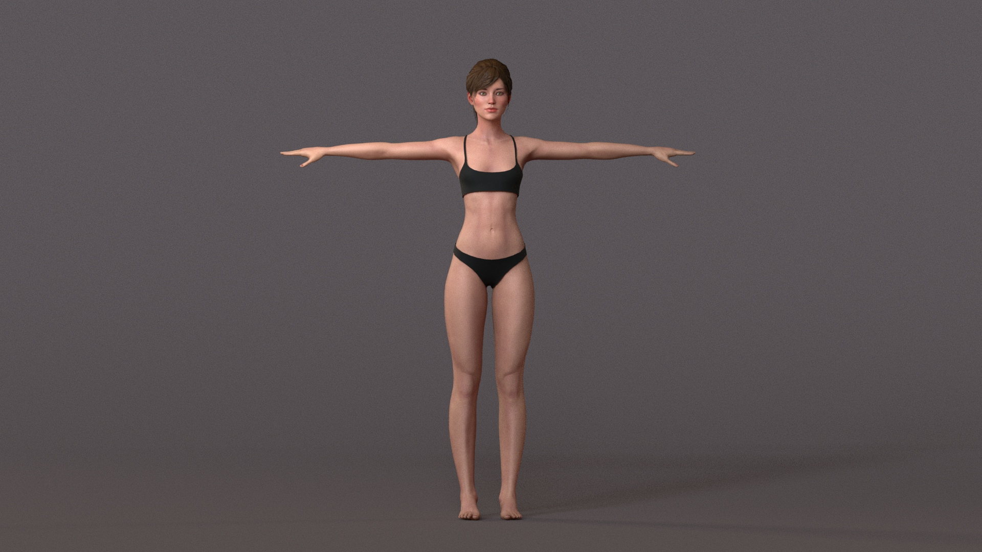 Male & Female Body Base - 3D Asset