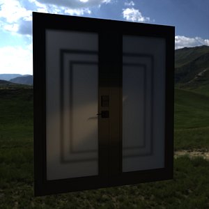 Modern Exterior Door 3D model