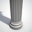 classical column c03 3d model