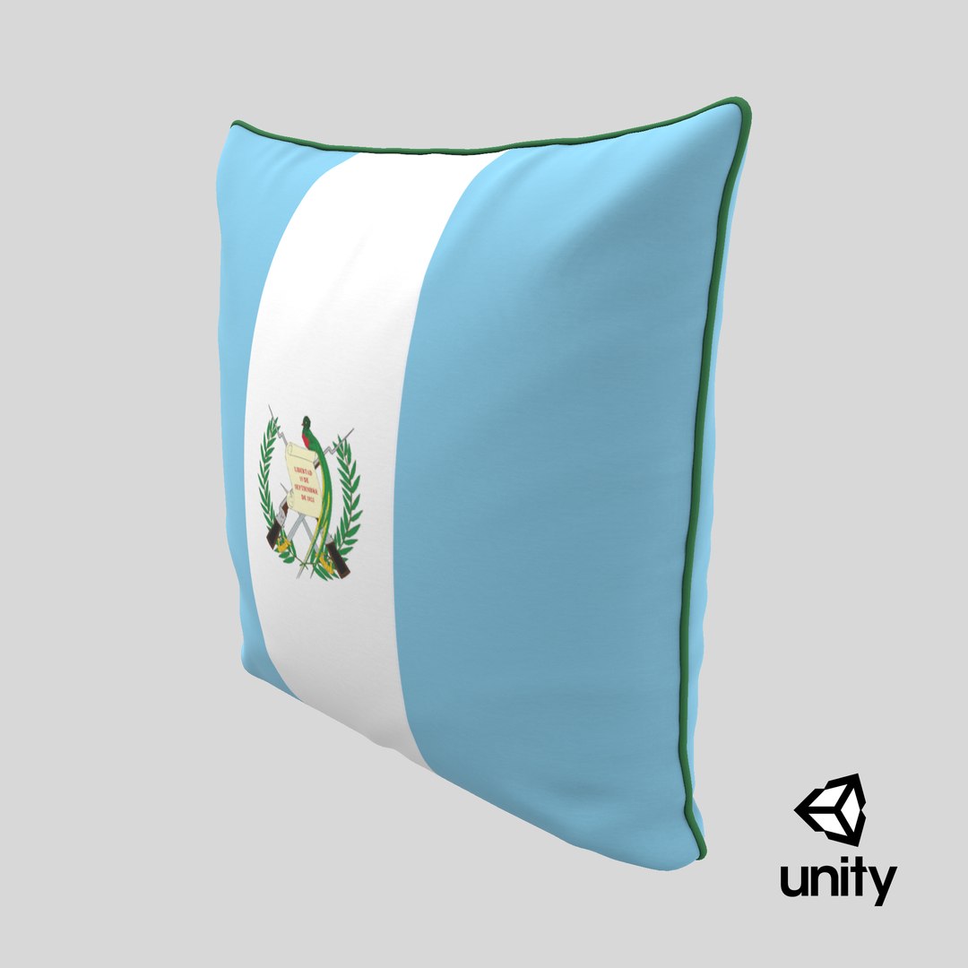 Guatemala Flag Pillow 3D https://p.turbosquid.com/ts-thumb/a5/OhUkIW/vh/stemcell_unity_render/png/1707222819/1920x1080/fit_q87/cdc812c923a1241d61b31db6b63c761a117bd9cb/stemcell_unity_render.jpg