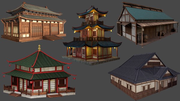 House Japanese Blender Models for Download | TurboSquid