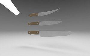 3D kitchen set model