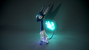 3D model sphinx cold magic