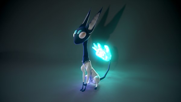 3D model sphinx cold magic