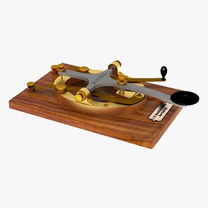 3d model bunnell telegraph key