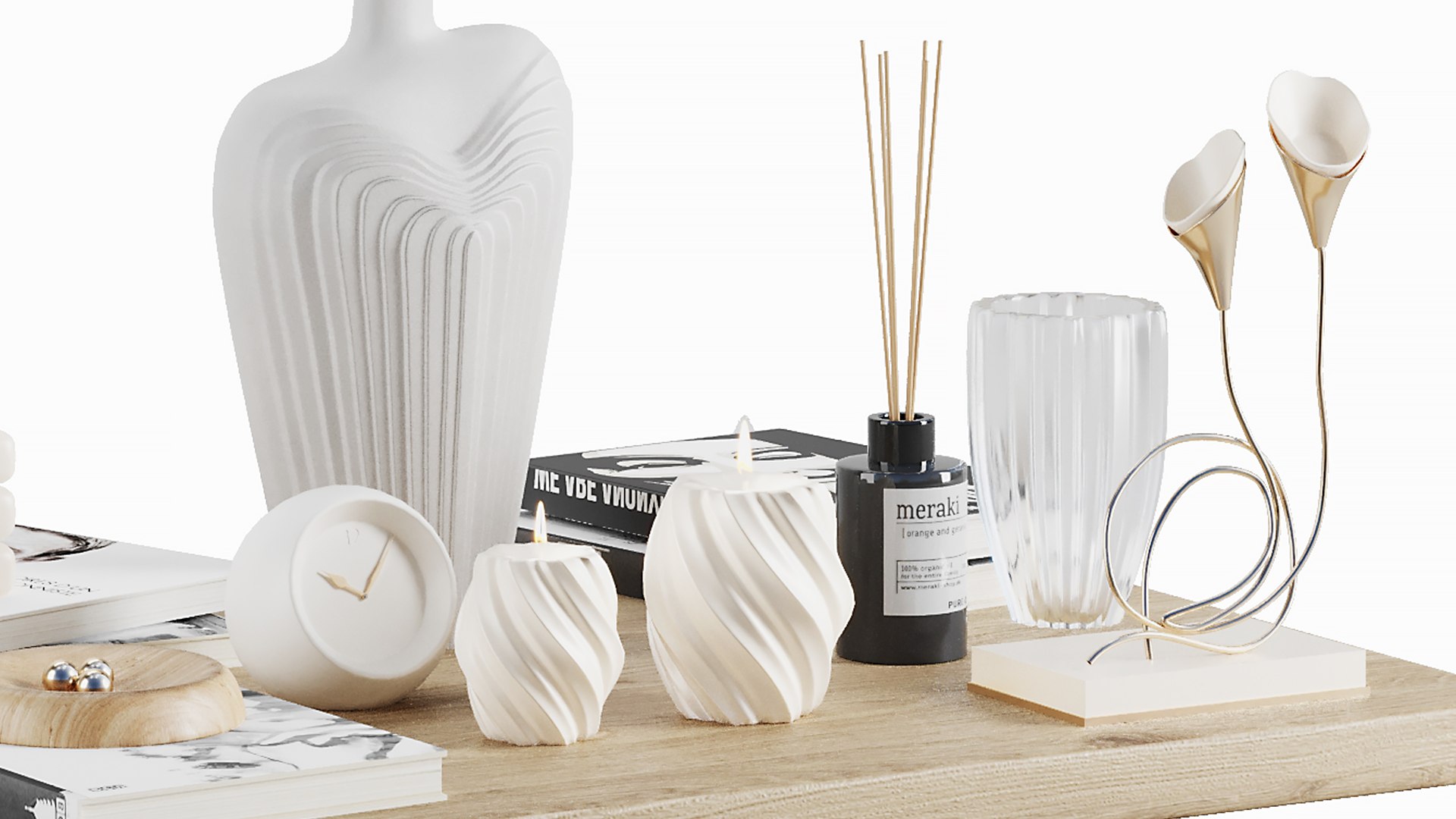 Decorative Set1 - minimalism model - TurboSquid 2064686