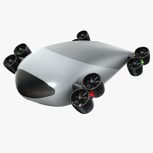 Kelekona  eVTOL Flying Bus 3D model