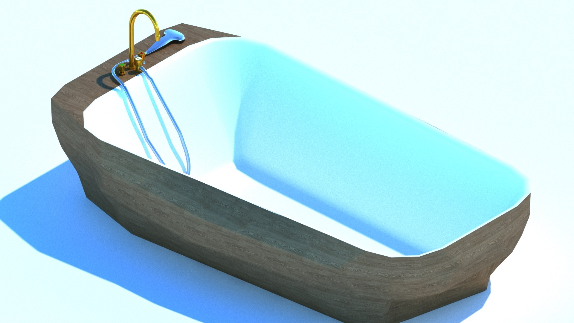 Bath Bathroom Model - TurboSquid 1641432