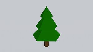 Christmas tree with animation and texture