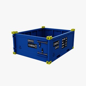 3D model 10 height container