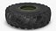 Military Truck Wheel 3D Model